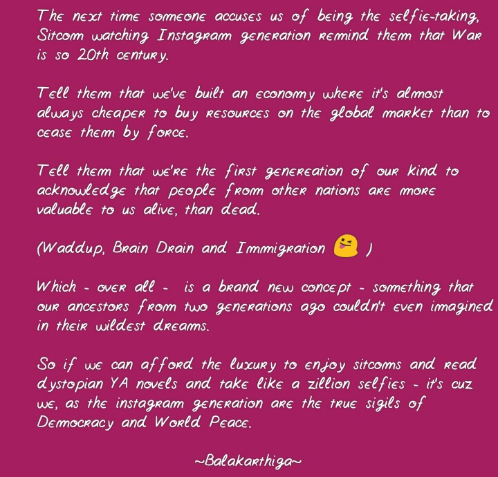 Millenial And Proud | Picture&nbsp;Quote